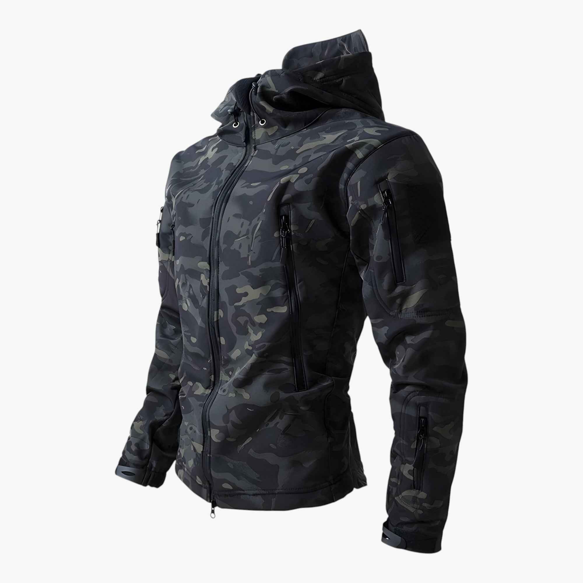 Herren Wasserdichte Softshelljacke