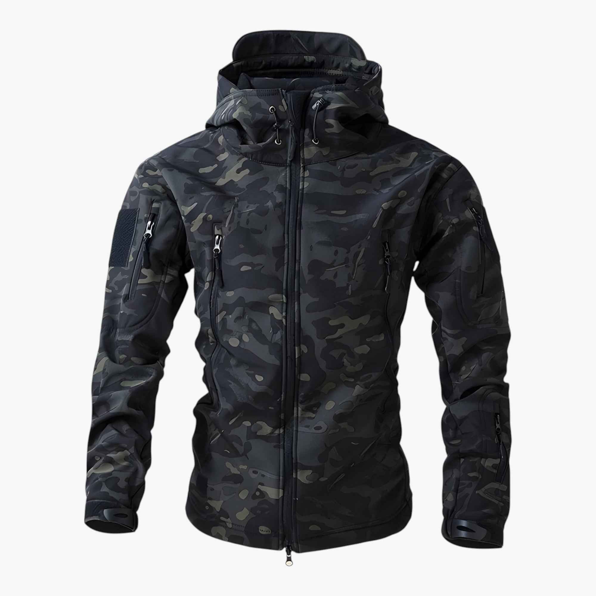 Herren Wasserdichte Softshelljacke