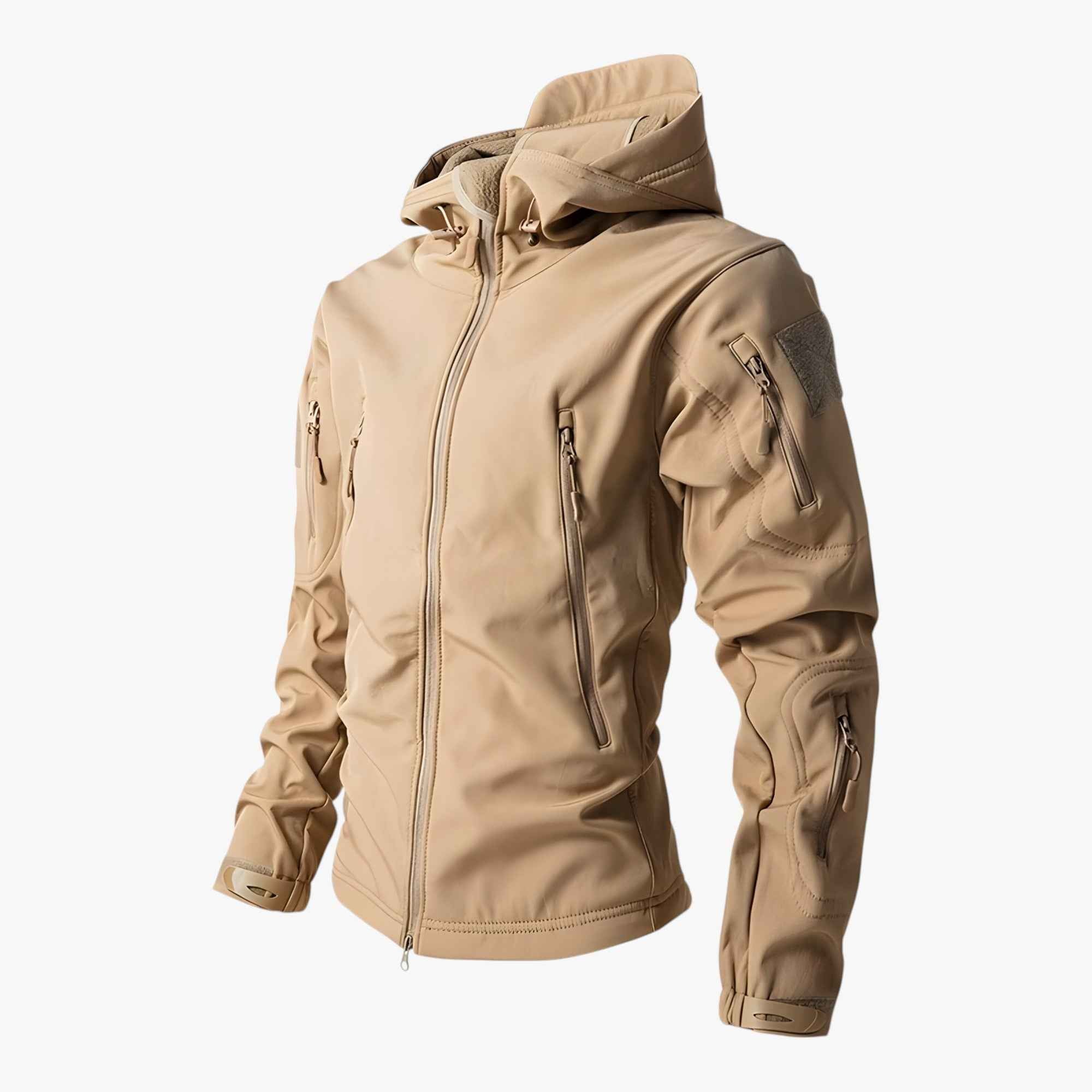 Herren Wasserdichte Softshelljacke