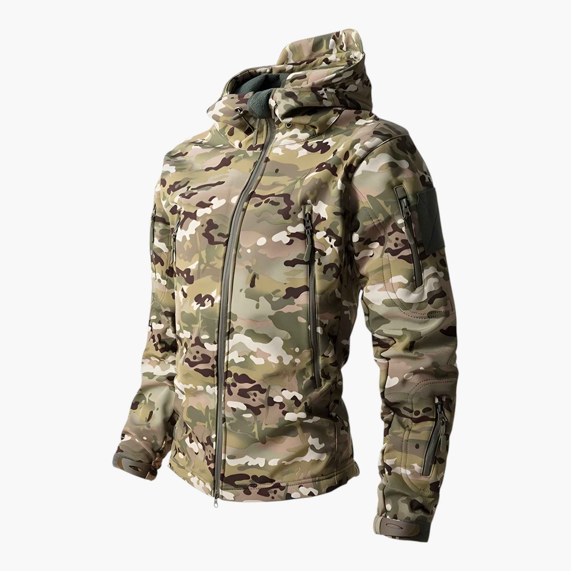 Herren Wasserdichte Softshelljacke