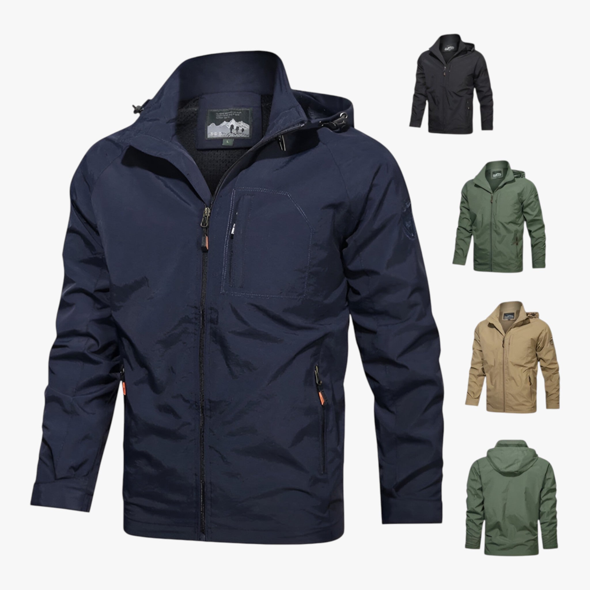 Herren Wasserdichte Wanderjacke 6