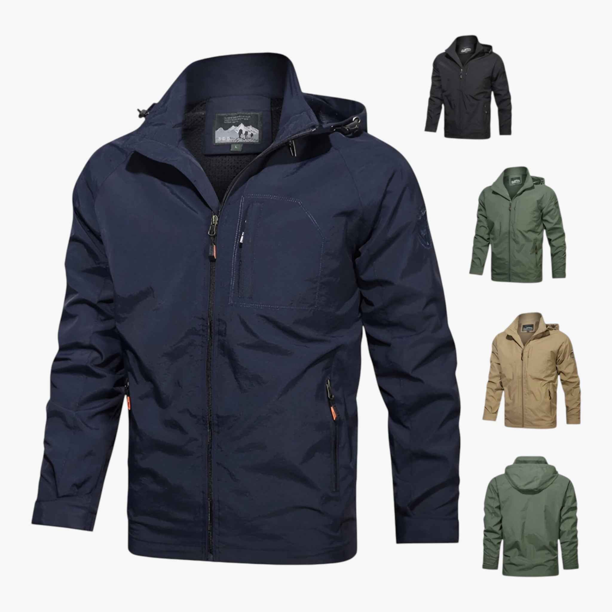 Herren Wasserdichte Wanderjacke