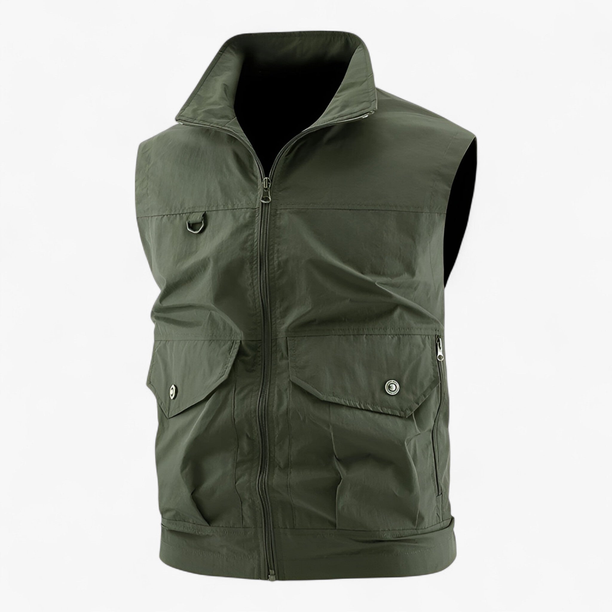 Herren Weste Outdoor mit Großen Taschen 4