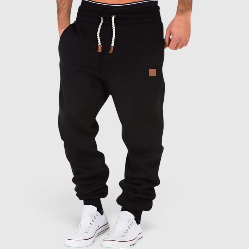 Herren Casual Marineblau Jogger - Alltags-Sweatpants