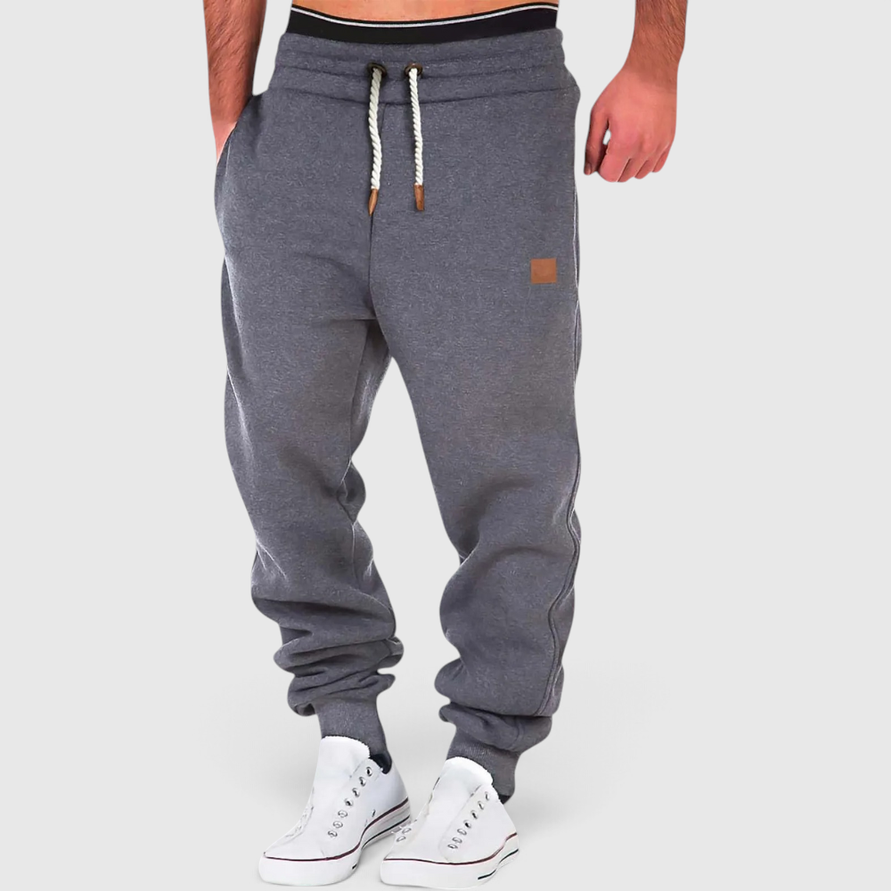 Herren Casual Marineblau Jogger - Alltags-Sweatpants