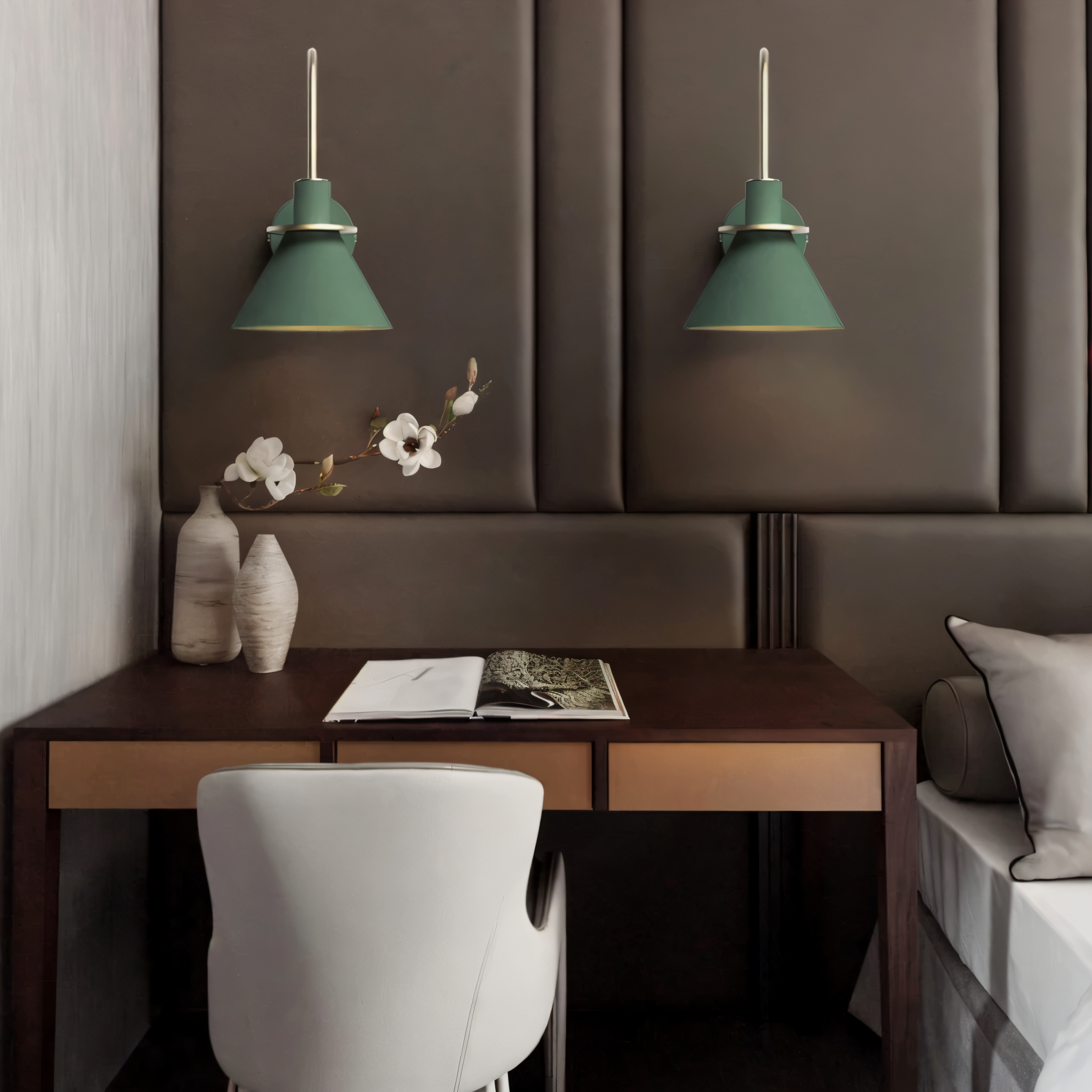 Zoralia - Moderne LED-Wandlampe mit eleganter Trompetenform für stilvollen Anspruch