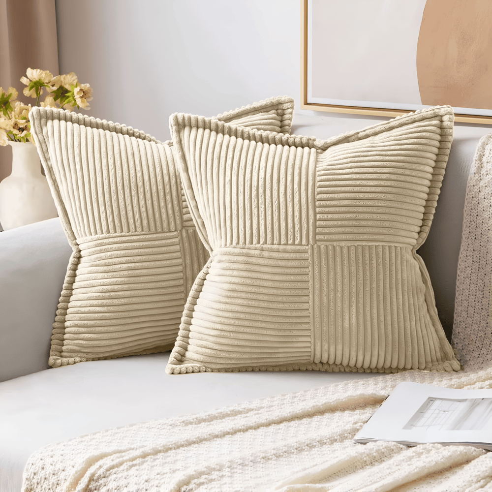 Ovidia - Luxuriöse Fleckenbeständige Glatte Kissenhülle für einen stilvollen und pflegeleichten Look