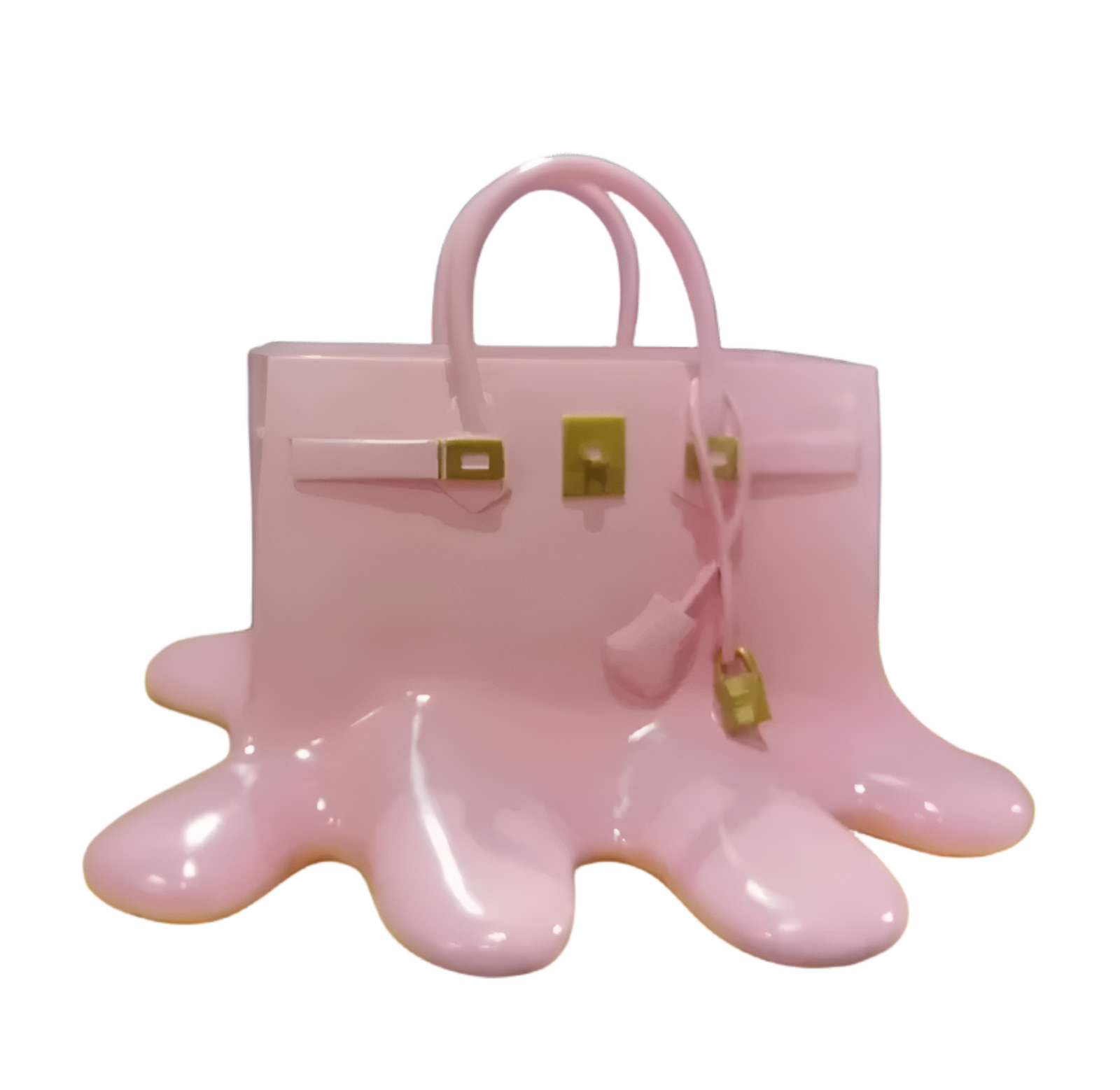 Melantha - Elegante Kunstharzvase mit Griffloch für einen stilvollen Look