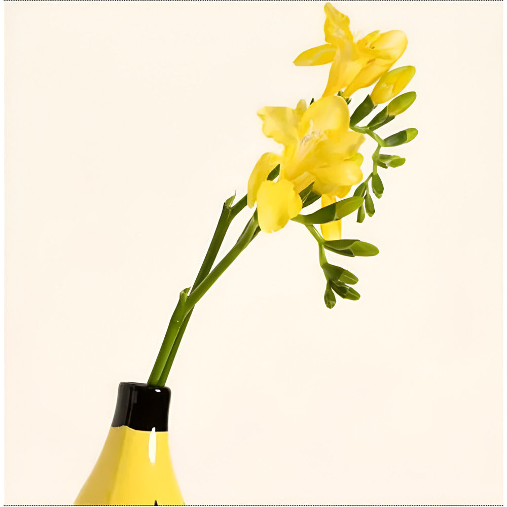 Seralith - Moderne stilvolle dekorative Vase in einzigartiger Bananenform