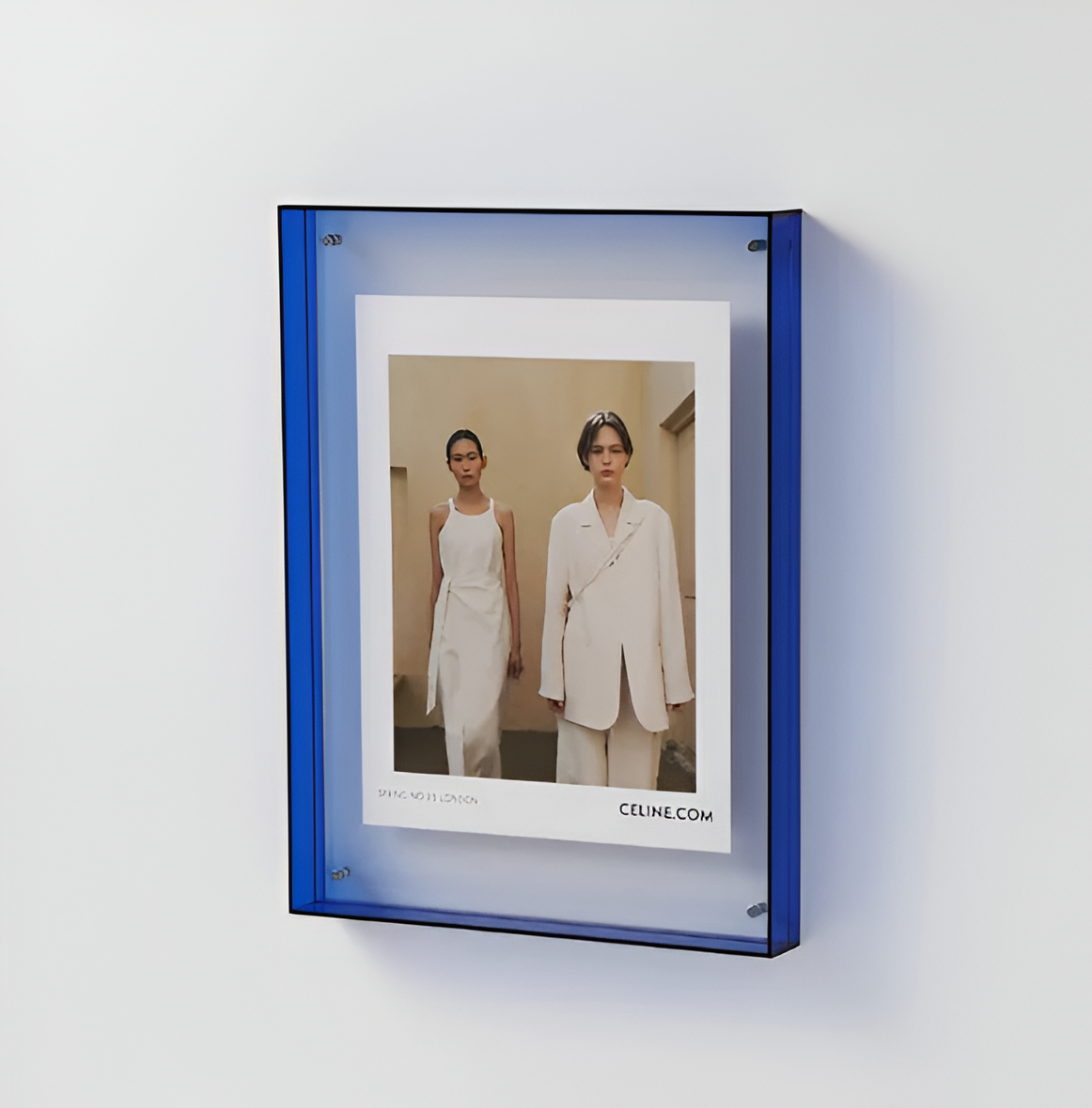 Seravina - Elegante Moderne Minimalistische Acryl-Fotoklammer für Ein Schlichtes Design
