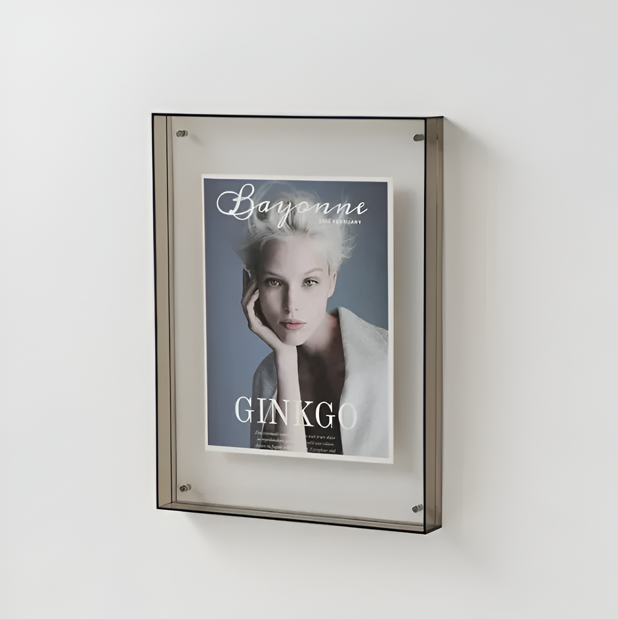 Seravina - Elegante Moderne Minimalistische Acryl-Fotoklammer für Ein Schlichtes Design