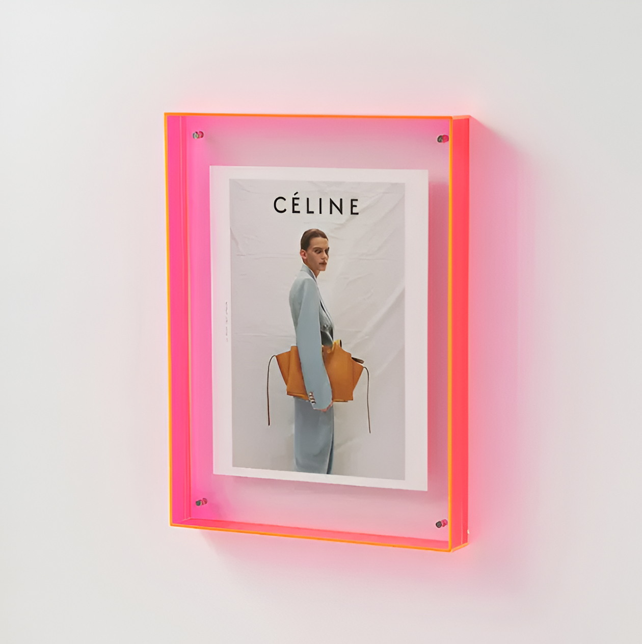 Seravina - Elegante Moderne Minimalistische Acryl-Fotoklammer für Ein Schlichtes Design