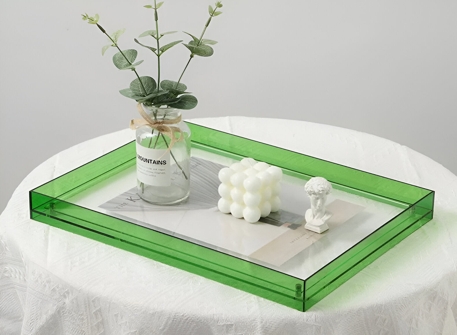 Seravina - Elegante Moderne Minimalistische Acryl-Fotoklammer für Ein Schlichtes Design