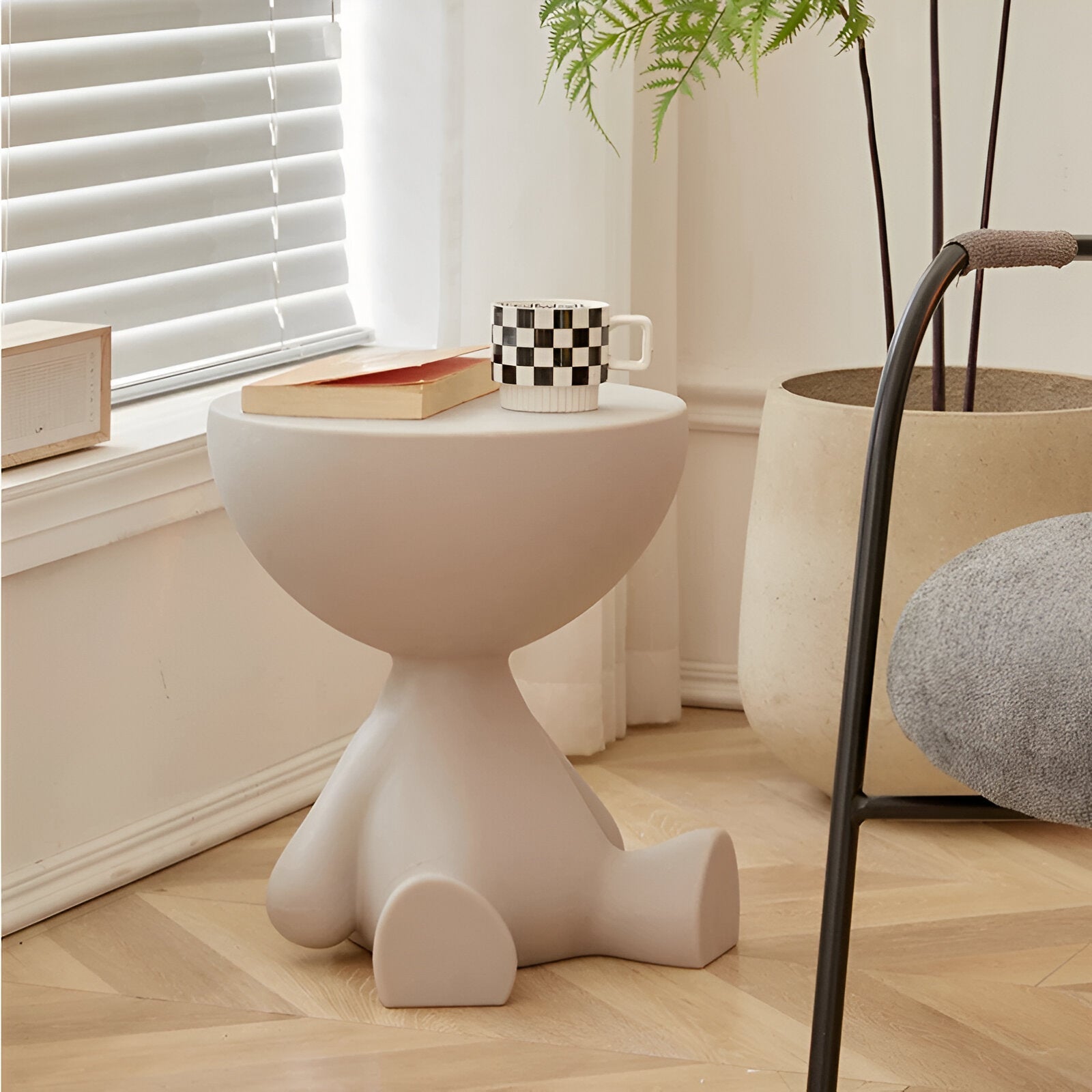 Ylix - Eleganter runder Couchtisch für stilvollen Wohnbereich
