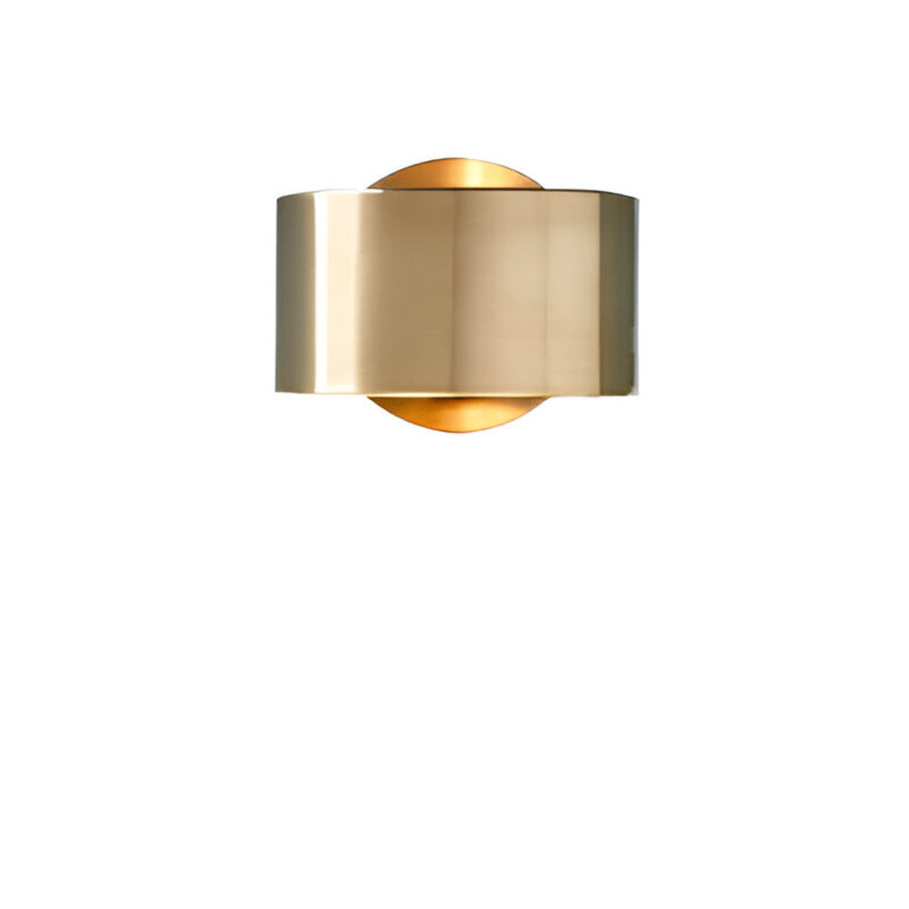 Alecta - Elegante goldene minimalistische Wandleuchte für zeitloses Design