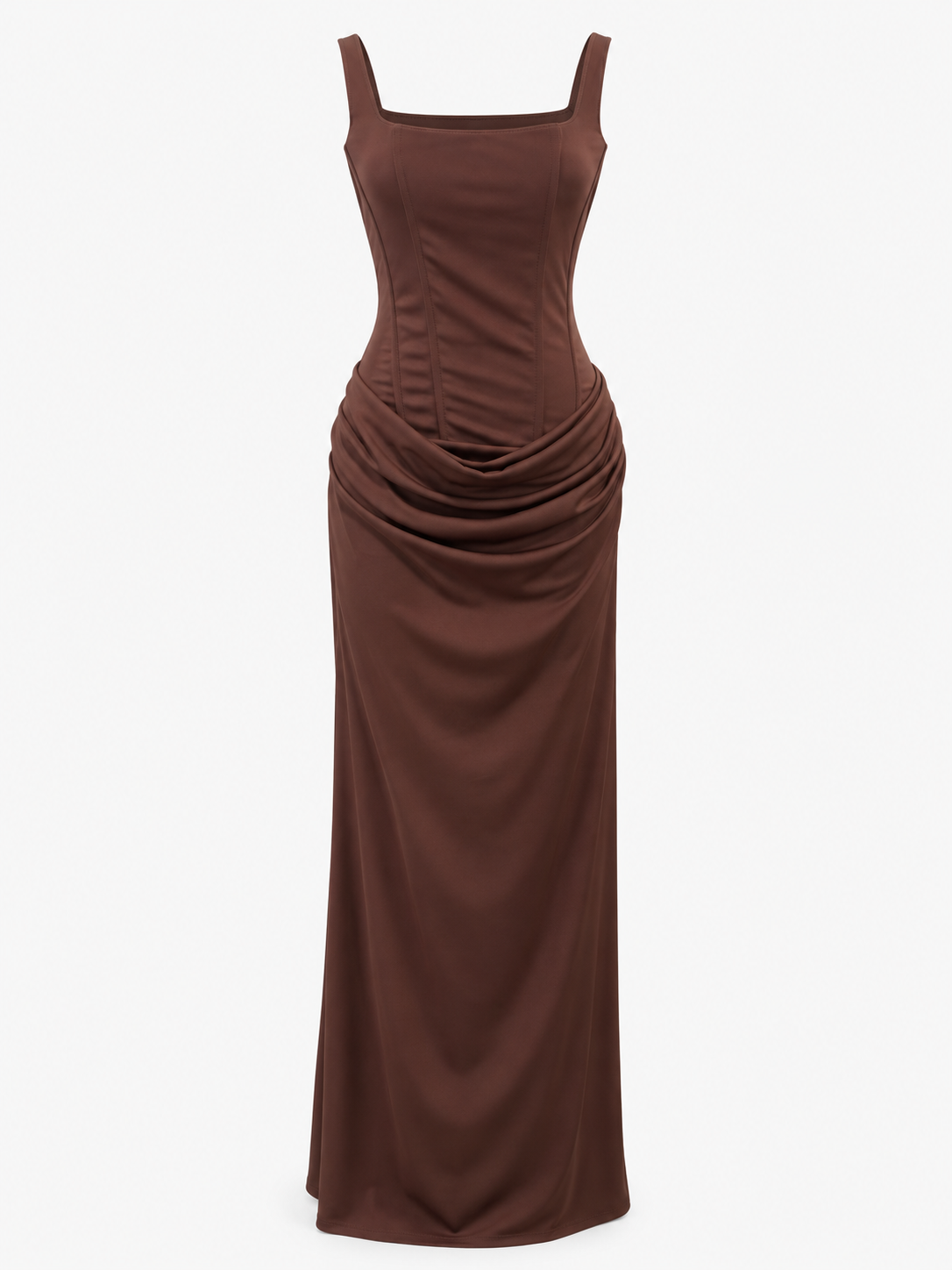 Rochie maxi Hourglass - siluetă sculpturală, stil fără efort