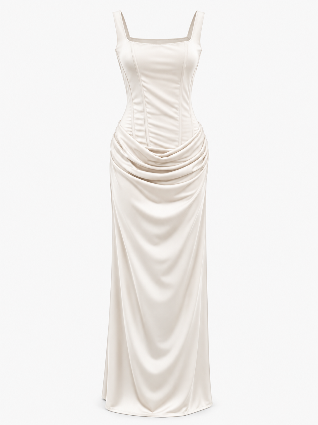 Rochie maxi Hourglass - siluetă sculpturală, stil fără efort