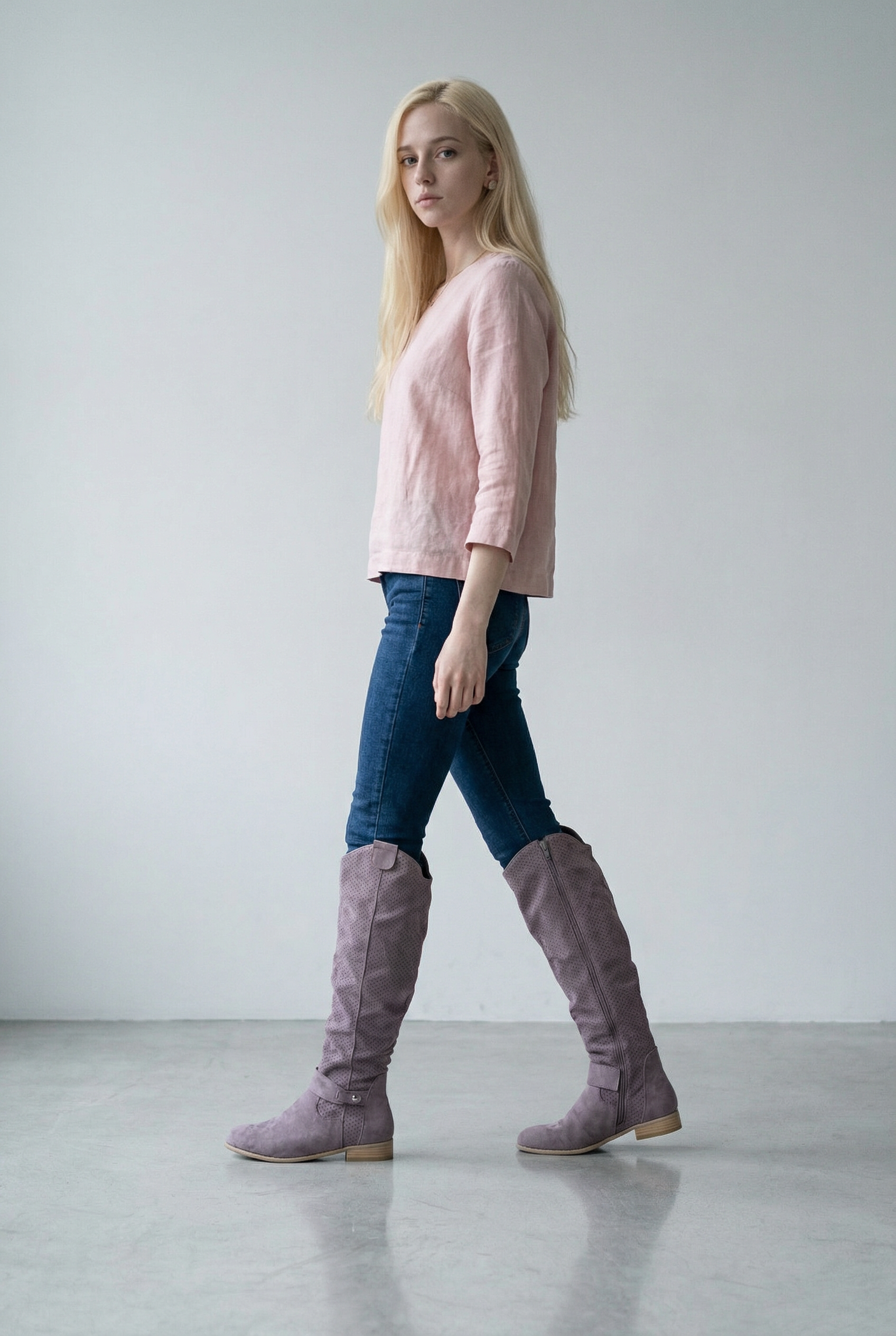 BERNADETH – Elegante kniehohe Stiefel für einen stilvollen Look