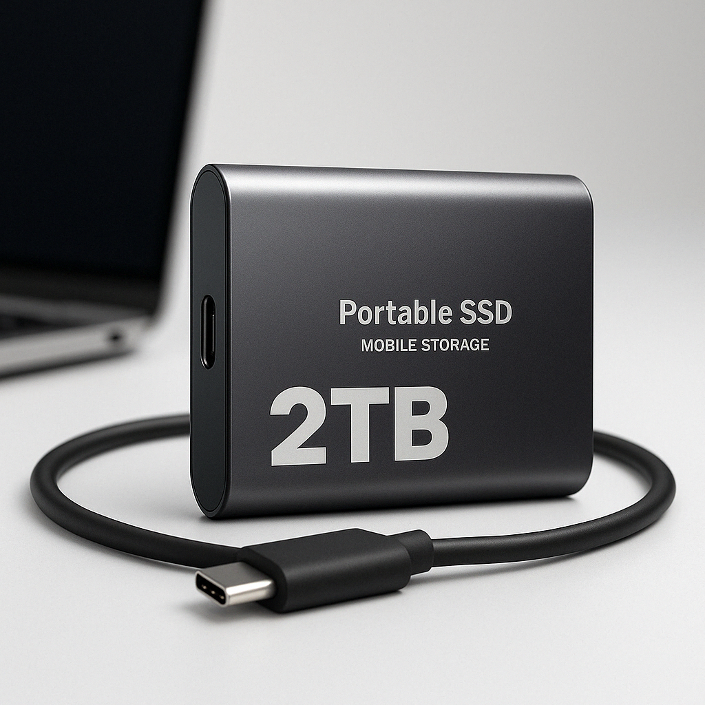 Hochleistungs-externe SSD | Schneller, zuverlässiger tragbarer Speicher