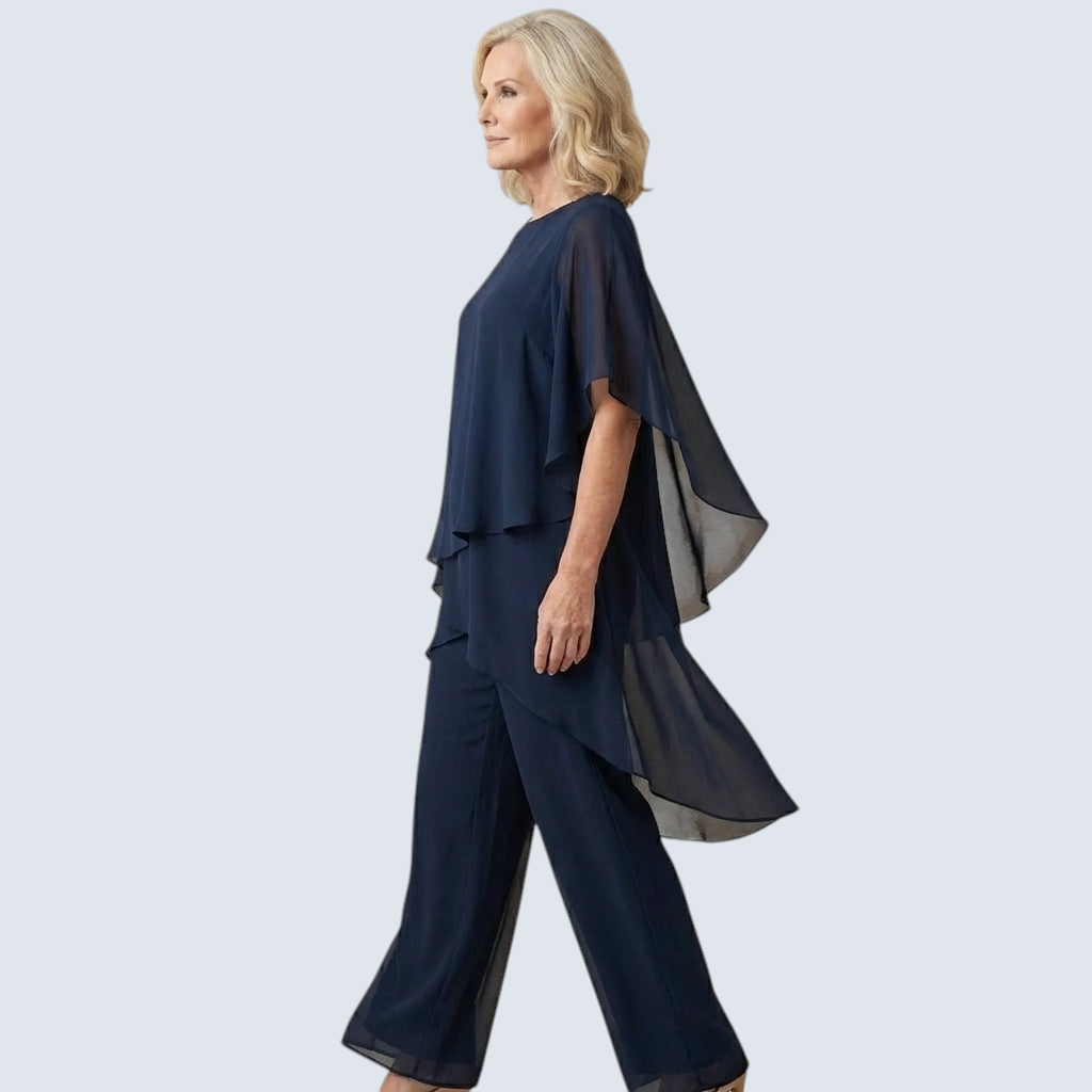 Damen Lagen-Set - Eleganter Zweiteiler mit weichem Fall