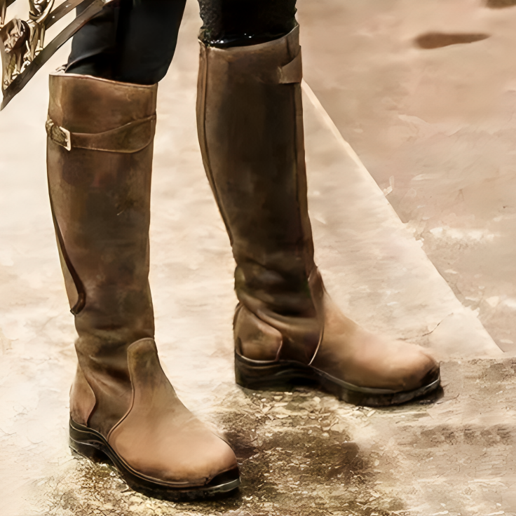 SAELA - Elegante und trendige Leder-Stiefeletten