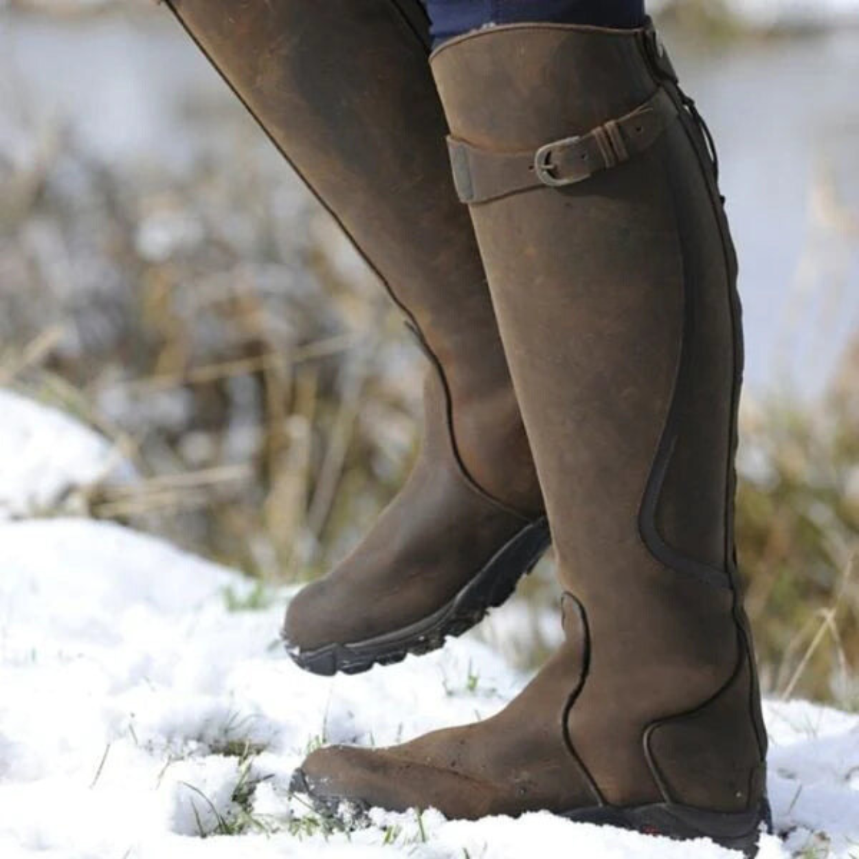 SAELA - Elegante und trendige Leder-Stiefeletten