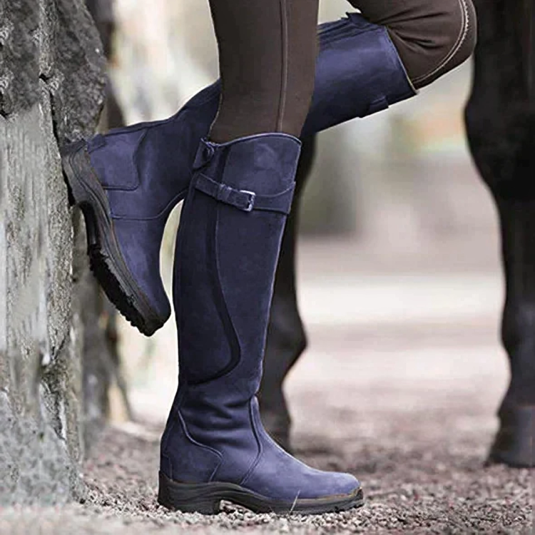 SAELA - Elegante und trendige Leder-Stiefeletten