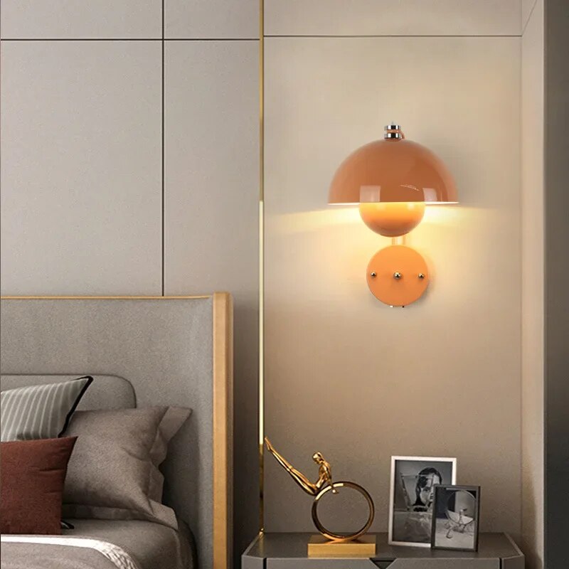 Wandleuchte NightBud mit Pilzdesign für eine gemütliche Atmosphäre