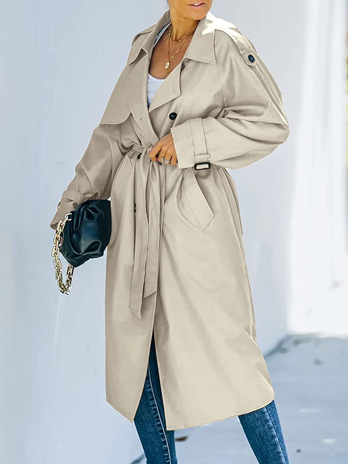 Langer Wintermantel Damen - Eleganter Mäntel 2