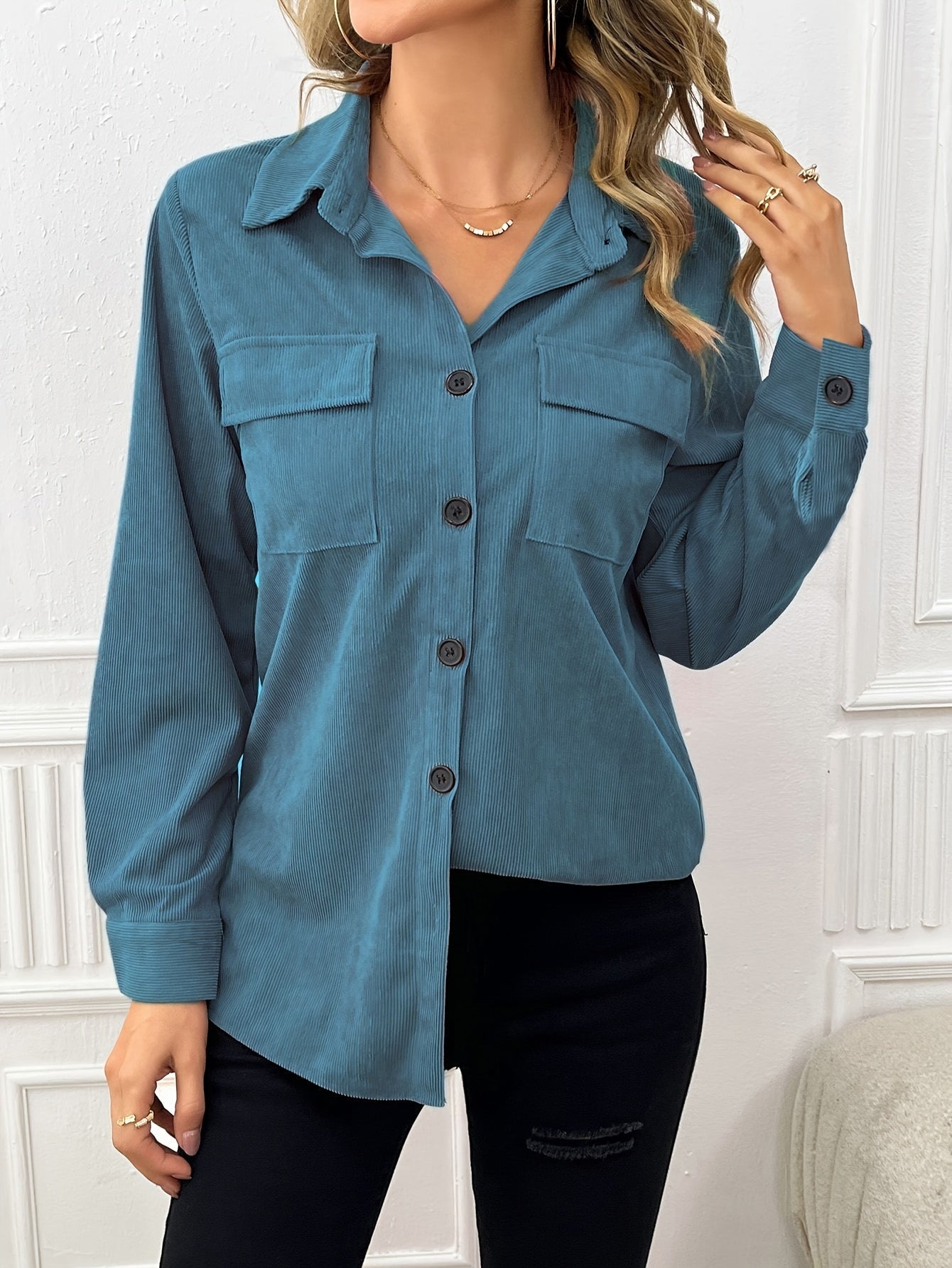 Lässige Reversjacke für Damen 9