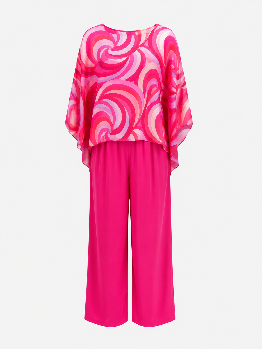 Afslappet chiffon-sæt til en komfortabel stil og elegance