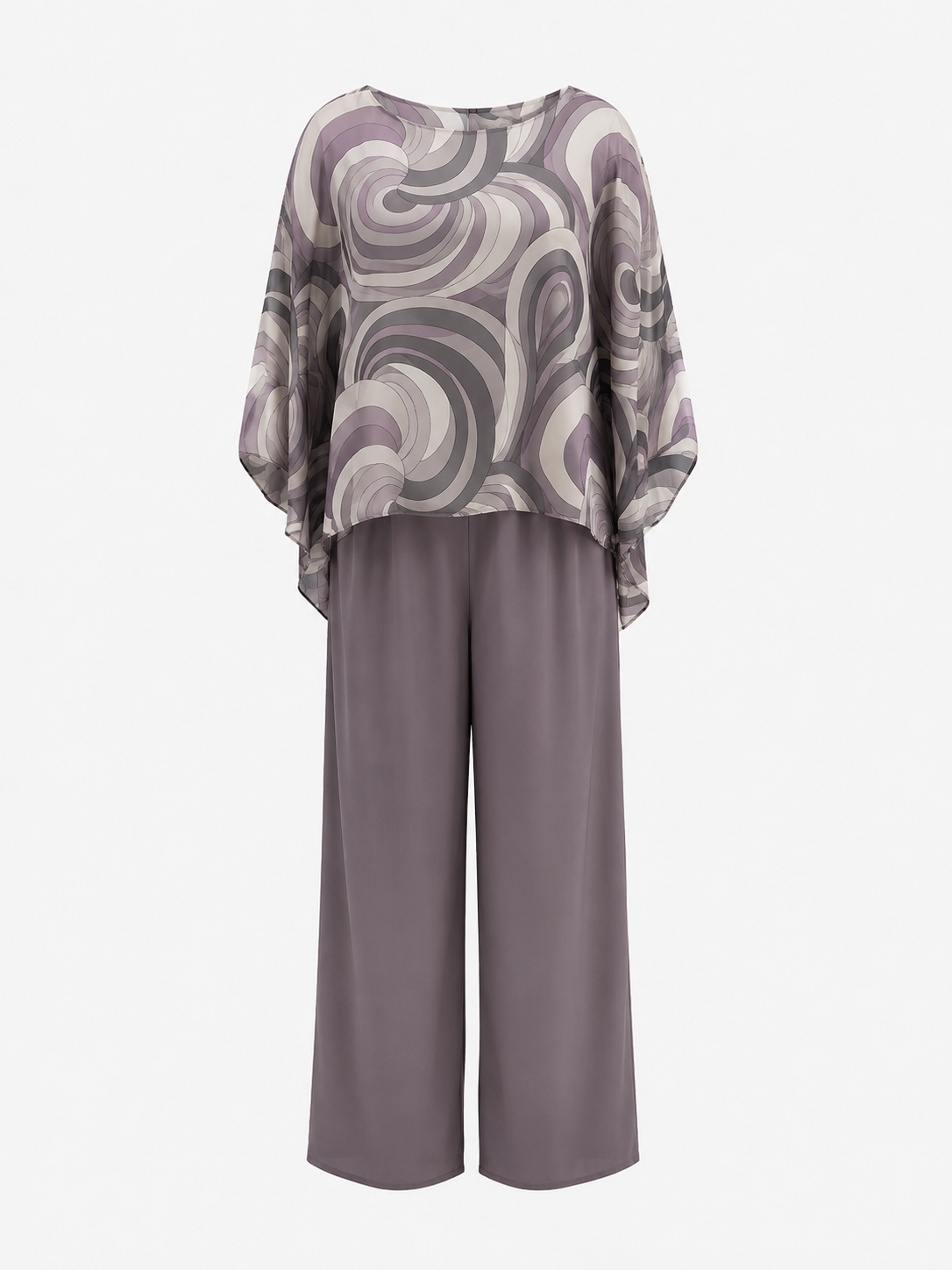 Afslappet chiffon-sæt til en komfortabel stil og elegance