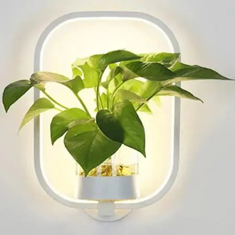 HerbaceousGlow - Leuchtendes Wandbild für eine strahlende Atmosphäre