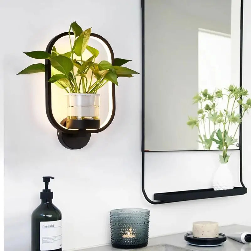 HerbaceousGlow - Leuchtendes Wandbild für eine strahlende Atmosphäre