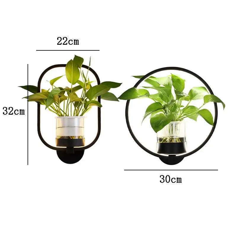 HerbaceousGlow - Leuchtendes Wandbild für eine strahlende Atmosphäre