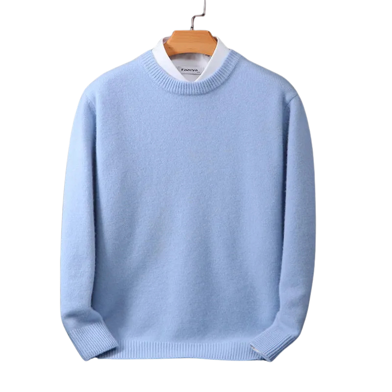 Herren Cashmere Strickpullover - Weicher Wollpullover