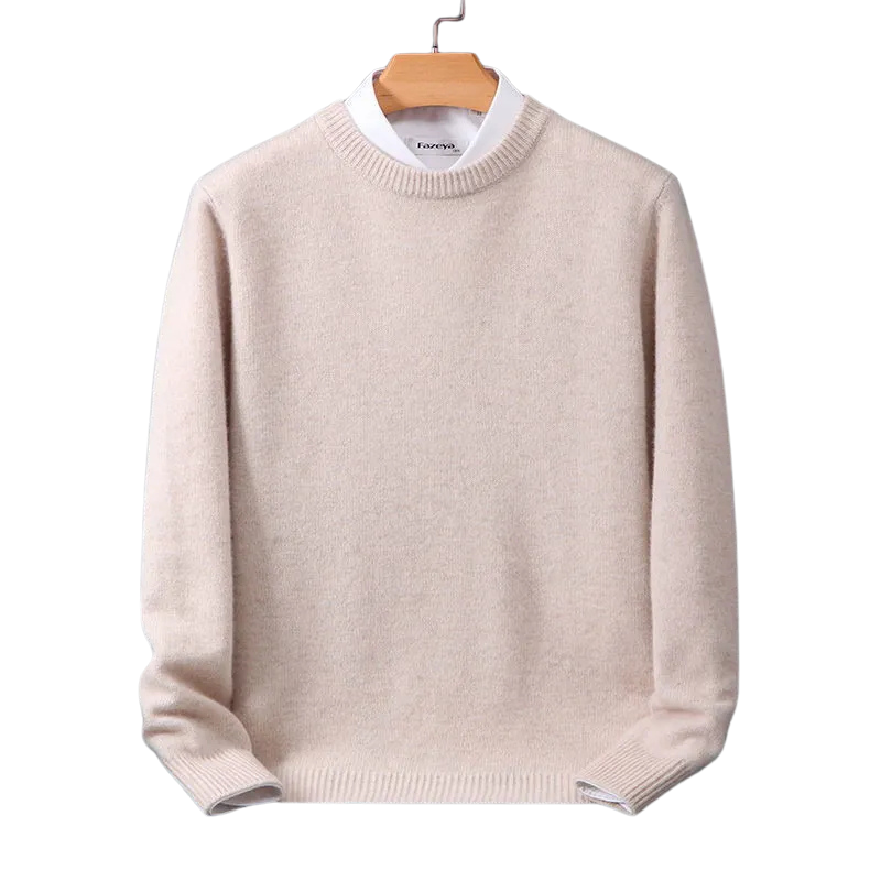 Herren Cashmere Strickpullover - Weicher Wollpullover