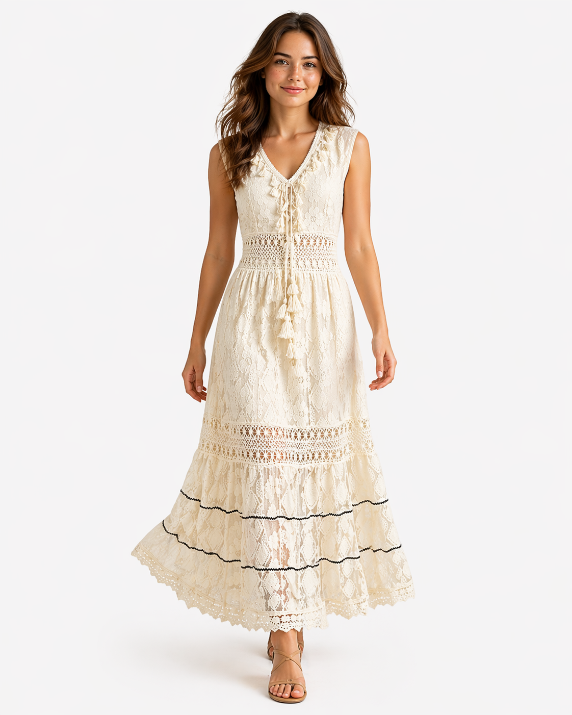 Luftiges Damenkleid für Sommerliche Anlässe