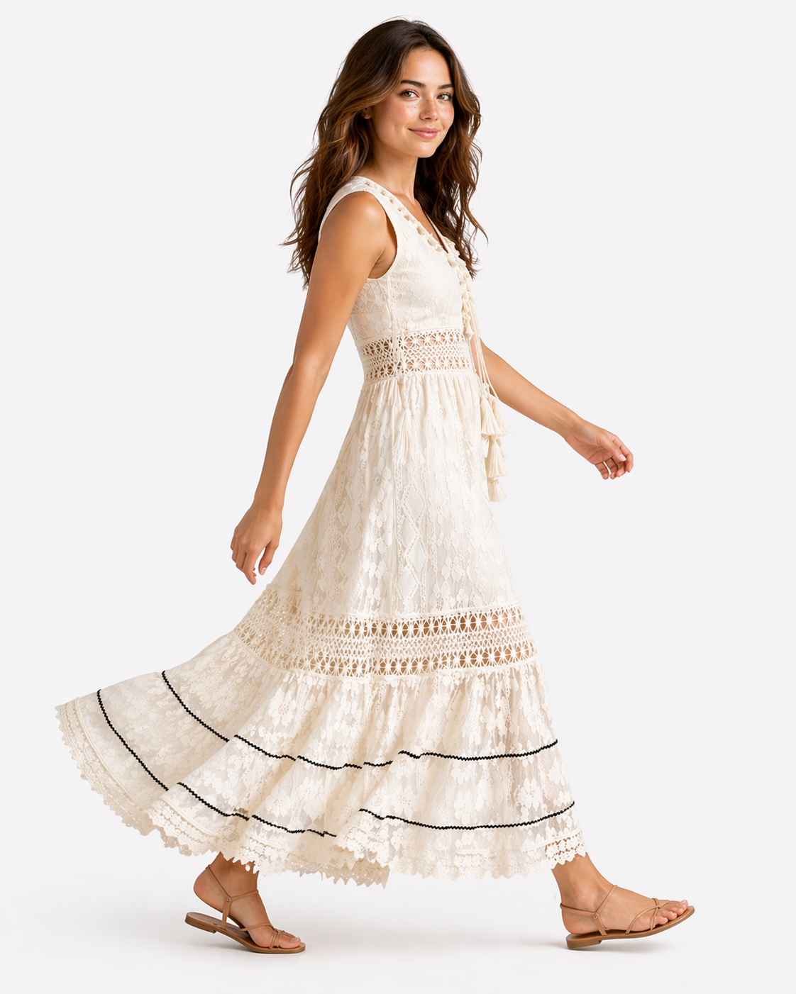 Luftiges Damenkleid für Sommerliche Anlässe