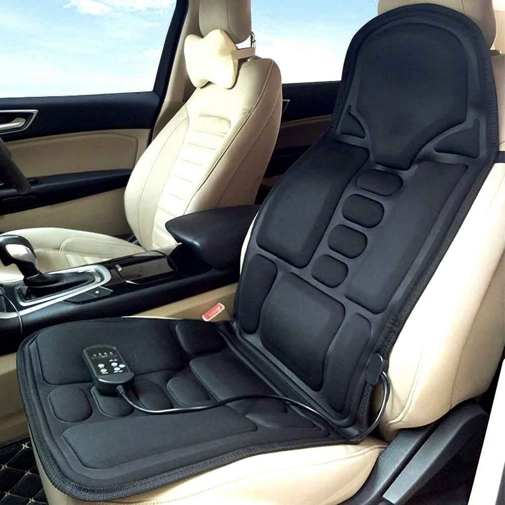 Beheizte Massage-Sitzauflage mit 8 Massagezonen - Auto & Zuhause