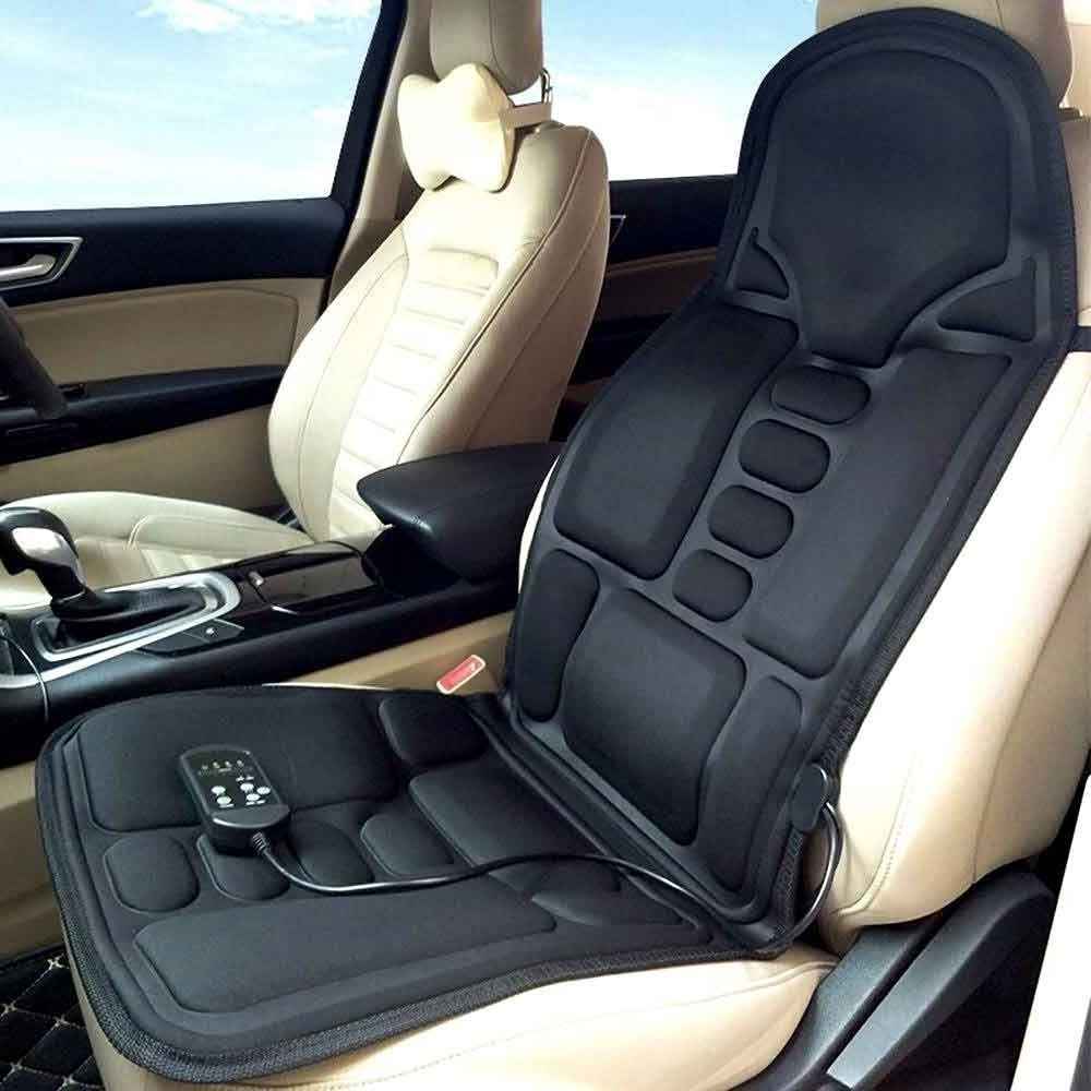 Beheizte Massage-Sitzauflage mit 8 Massagezonen - Auto & Zuhause