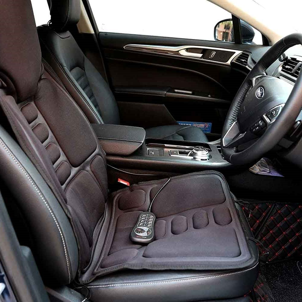 Beheizte Massage-Sitzauflage mit 8 Massagezonen - Auto & Zuhause