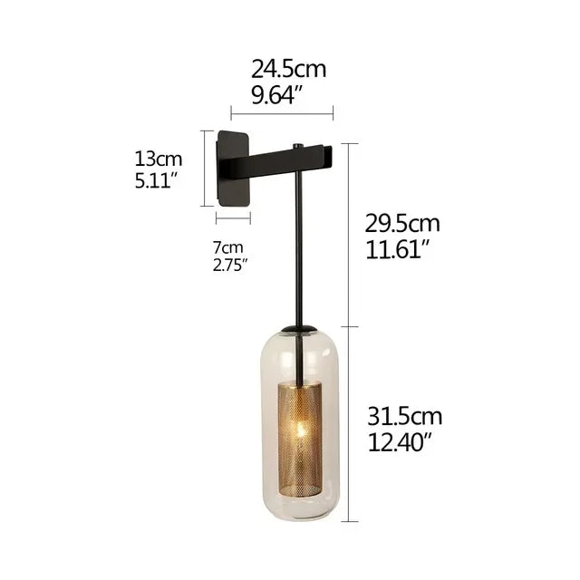 ChicAura LED Wandleuchte – Modernes Design für elegante Beleuchtung