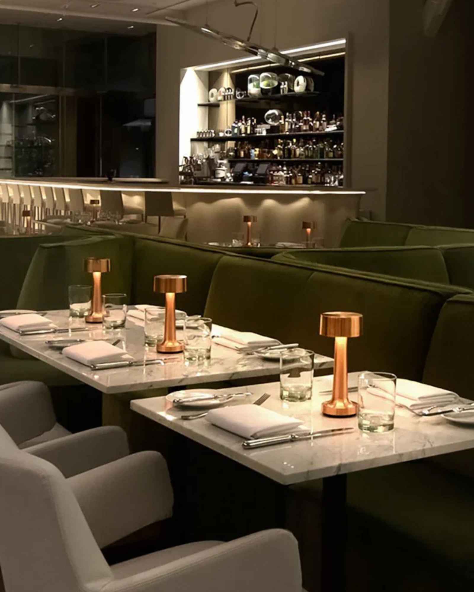 Moderne Dimmable LED-Tischlampe