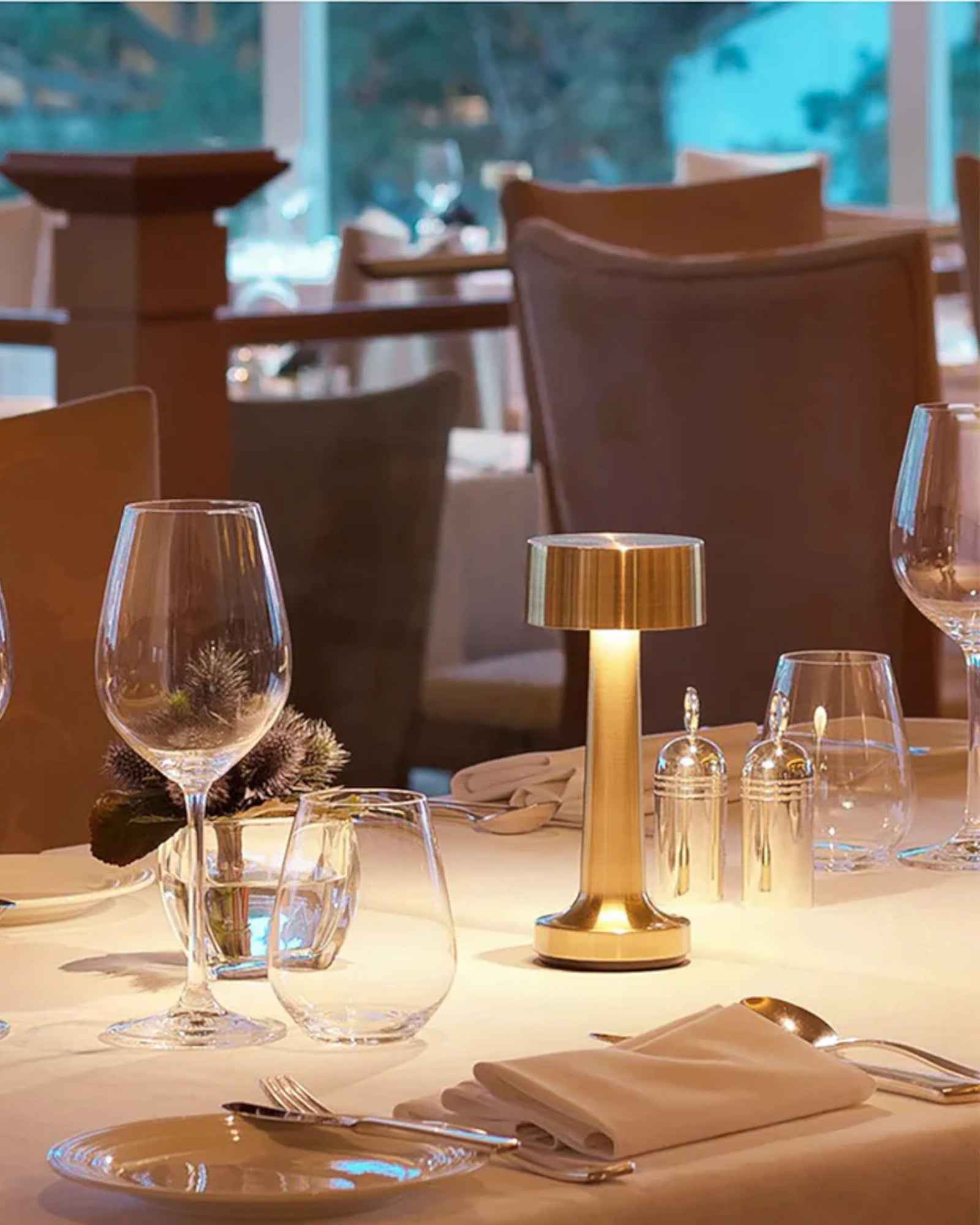 Moderne Dimmable LED-Tischlampe