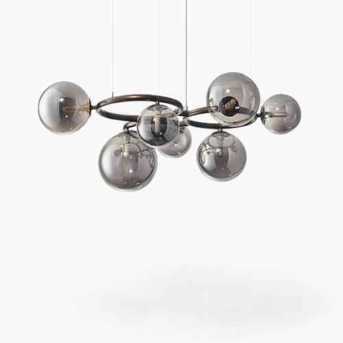 Moderne Esszimmerlampe Mit Dimmbaren Ringen