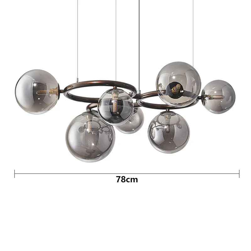Moderne Esszimmerlampe Mit Dimmbaren Ringen