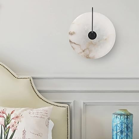 Moderne LED-Wandlampe mit Marmordesign 7