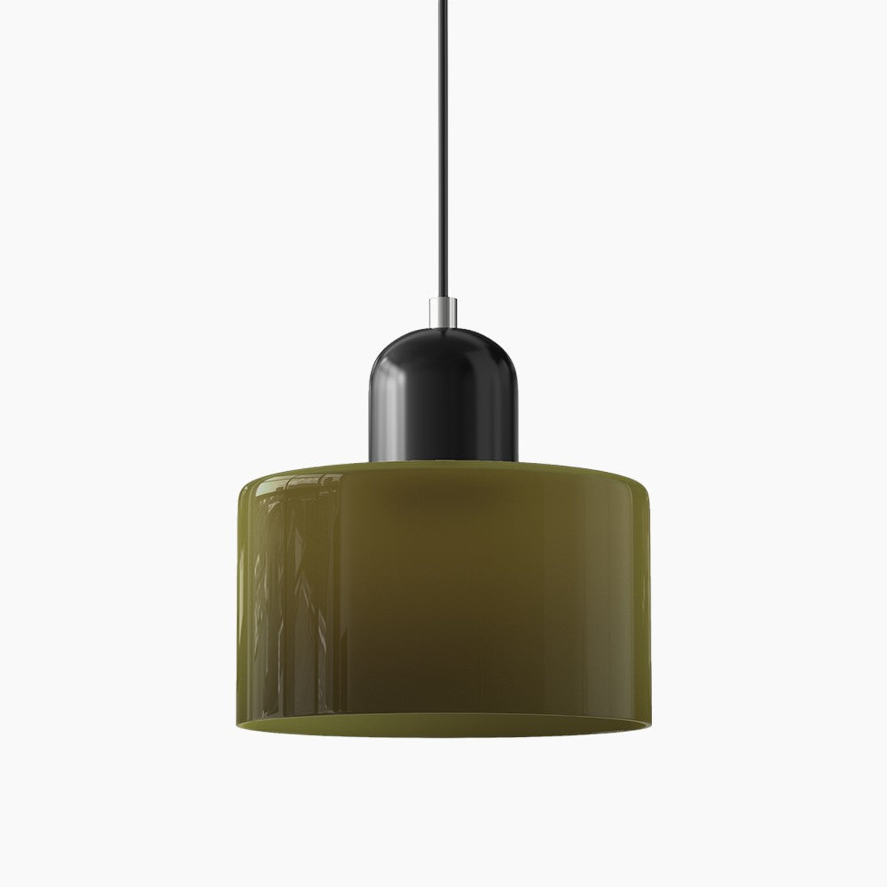 Moderne LED Glaspendel mit E27 Fassung 10