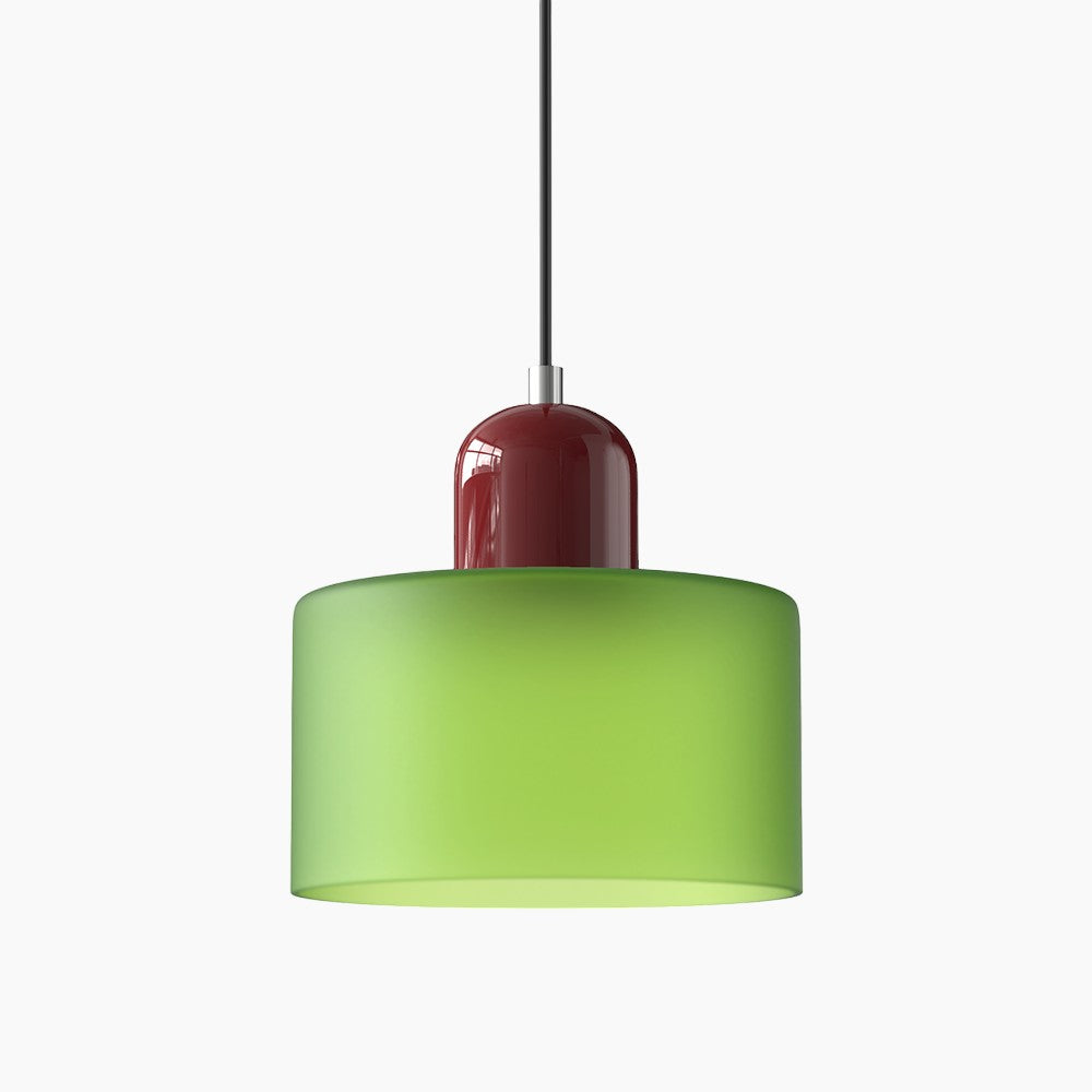 Moderne LED Glaspendel mit E27 Fassung 12